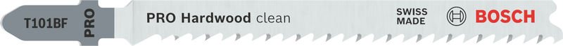 PRO Hardwood clean T101BF Stichsägeblatt, 100 mm, 25-tlg.