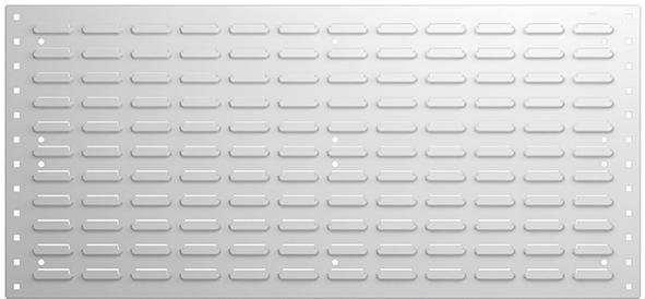 Schlitzplatte B991xH457 mm lichtgrau RAL 7035 bott
