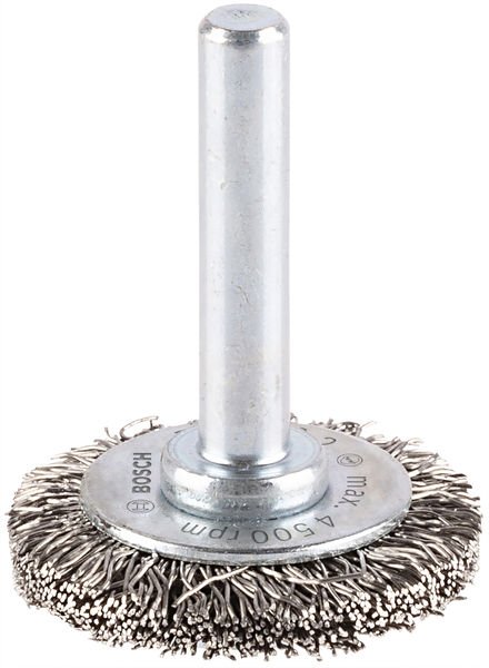 PRO Stainless Steel clean Scheibenbürste, gerader Schaft, 30 x 0.3 mm