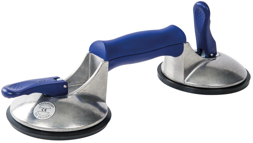 Saugheber Veribor 60 kg Tragkraft 2 Saugknöpfe