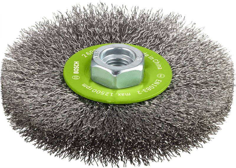 PRO Stainless Steel clean Scheibenbürste, 115 x 0,3 mm, Gewinde