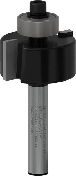 PRO Falzfräser, 6,35 x 25,4 x 54 mm