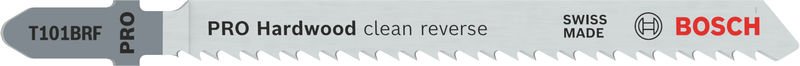 PRO Hardwood clean reverse T101BRF Stichsägeblatt, 100 mm, 5-tlg.