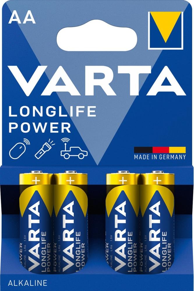 Batterie LONGLIFE VARTA Power AA 4er Blister