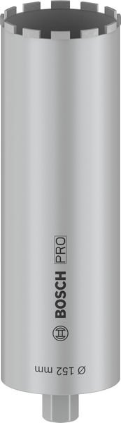 PRO Nassbohrkrone, 152 x 450 mm, G 1 1/4 Zoll UNC