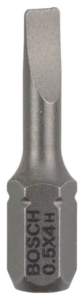 Schrauberbit Extra-Hart S 0,5 x 4,0, 25 mm, 3er-Pack