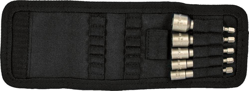 Steckschlüssel-Satz mit Magnet 5-teilig 6-13mm FORTIS