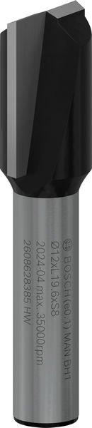 PRO Nutenfräser, 8 x 12 x 51 mm