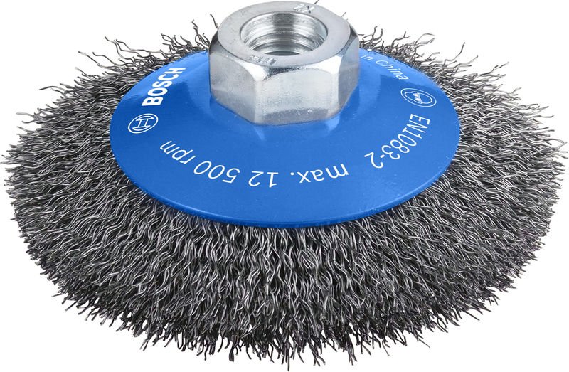 PRO Metal clean Kegelbürste, 100 x 0,3 mm, Gewinde