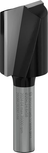 PRO Nutenfräser, 8 x 20 x 56 mm