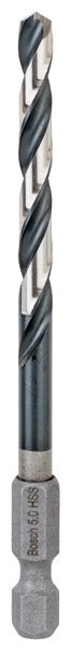 HSS Spiralbohrer mit Sechskantschaft 5,0 mm