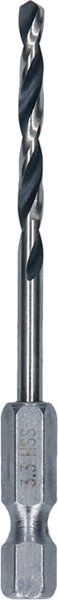 HSS PointTeQ Sechskantbohrer 3,3 mm