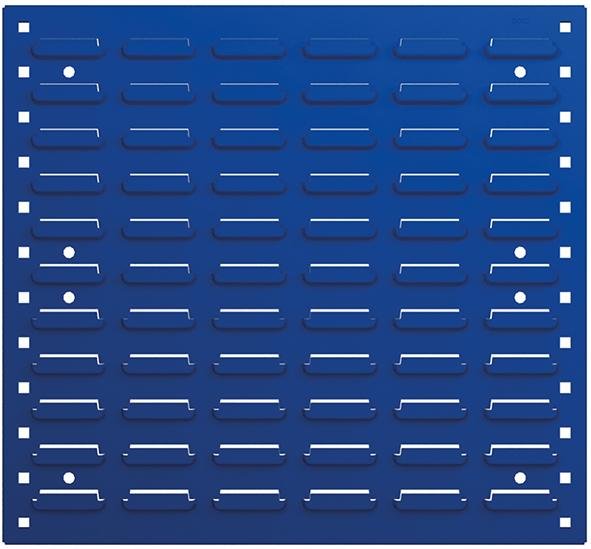 Schlitzplatte B495xH457 mm enzianblau RAL 5010 bott