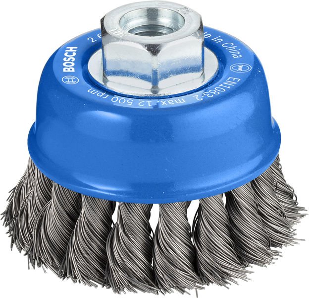 PRO Metal heavy Topfbürste, 75 x 0,35 mm, Gewinde