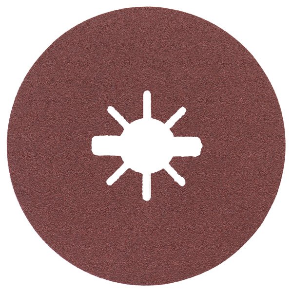 X-LOCK Fiberschleifscheibe, Ø125 mm, K 100, R444, Expert for Metal, 1 Stk.