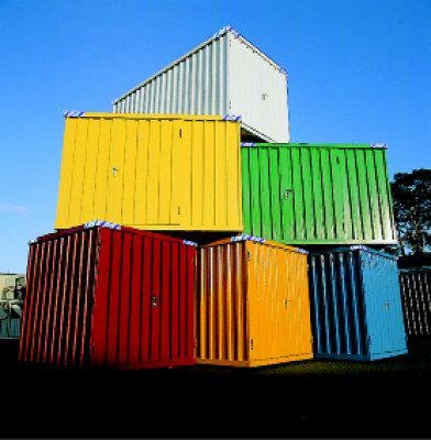 Außenlackierung für Container SCC3x4 BOS