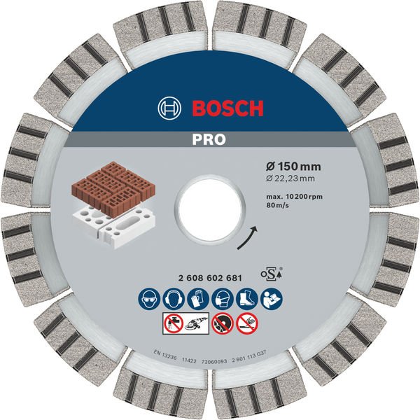 PRO Abrasive Diamanttrennscheibe, 150 x 22,23 mm