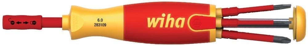 Magazin-Bithalter LiftUp VDE Schlitz/PH/SL/PZ 6-teilig Wiha