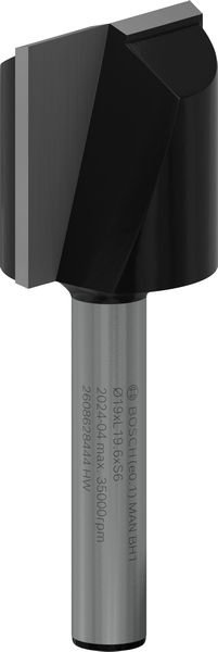 PRO Nutenfräser, 6 x 19 x 51 mm