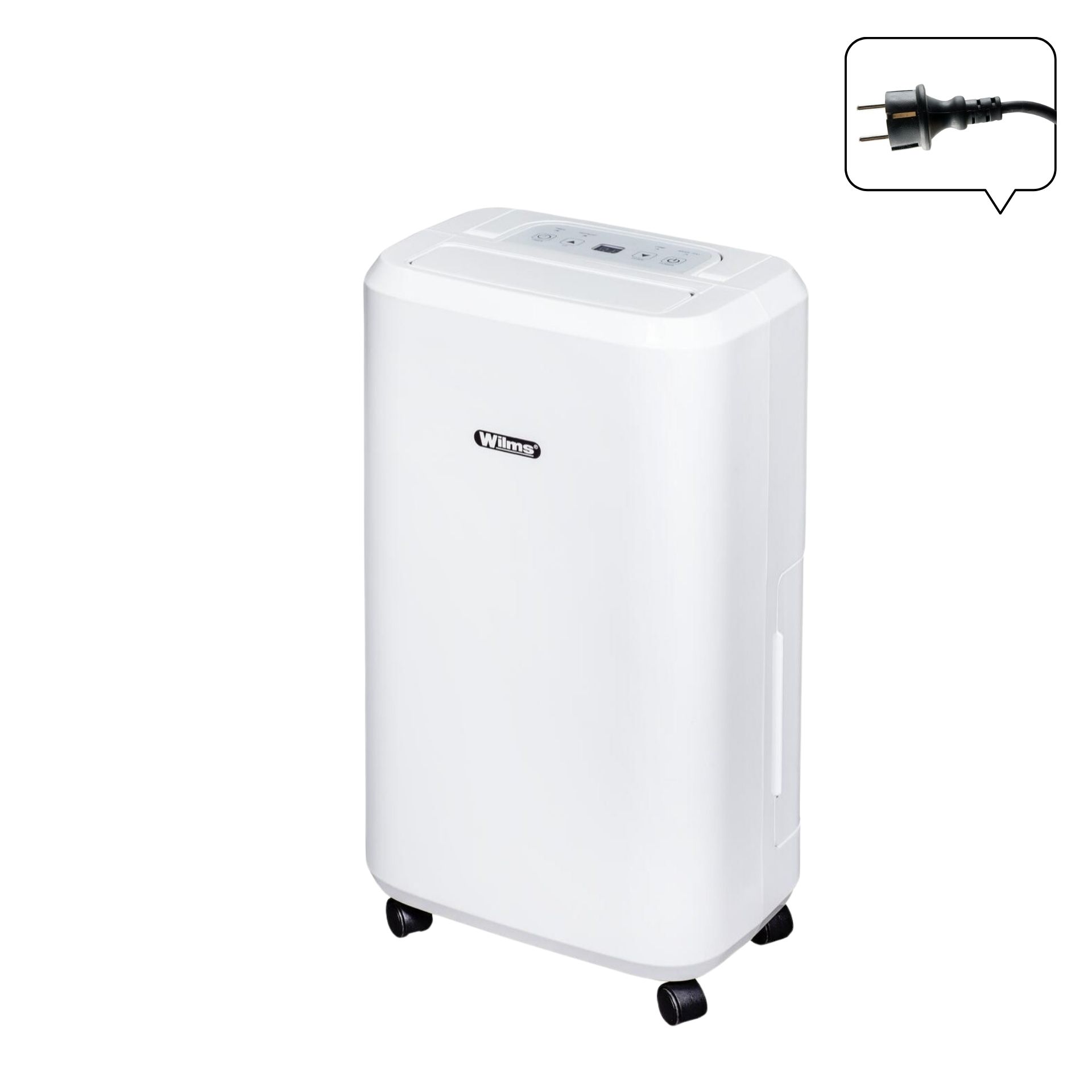 Luftentfeuchter EF150 Luftleistung 150m³/h 230Vtyp. Raumgröße bis 75m³ Wilms