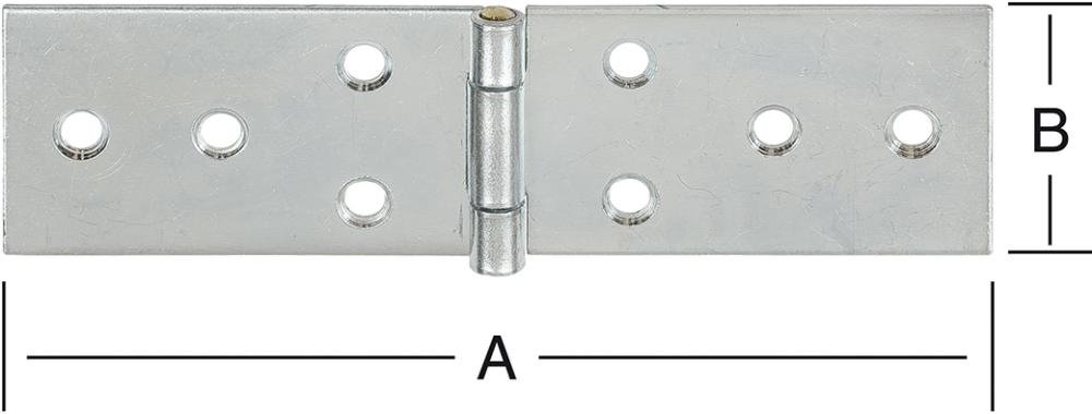 TischBänder breit 100x32 mm Nr. 505100Z VORMANN