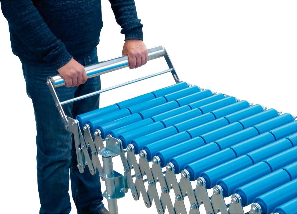 Endanschlag abklappbar, B=300 Blume Förderanlagen