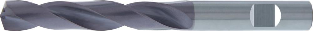 Spiralbohrer VHM TiAlN Typ UNI Schaft HB Innenkühlung 5xD 10,0mm FORTIS