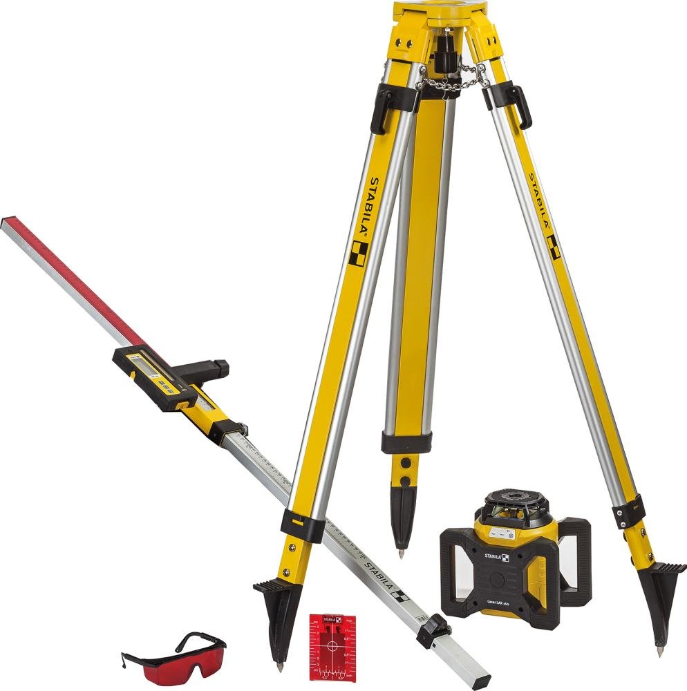 Rotationslaser LAR 160 7-teilig Stabila