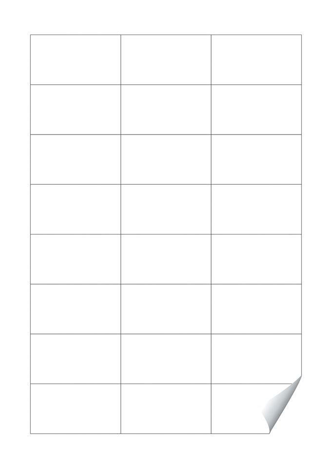 Einsteckschilder H297xB210xT0mm