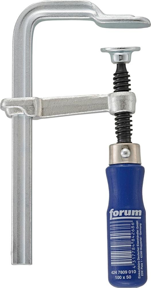 Ganzstahl-Schraubzwinge 1000x120mm FORUM