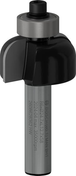 PRO Hohlkehlfräser + Zapfen, 8 x 24,7 x 53 mm