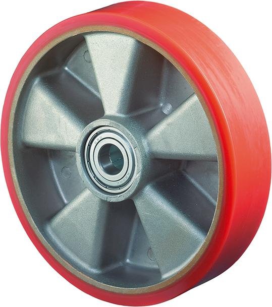 Rad 200/50mm B90.200 Polyure Guss,Radk.Alu,KL Tragkraft 800 Kg BS ROLLEN