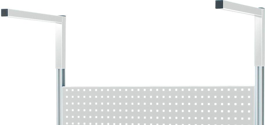 RAU. Auslegerpaar B45xT550xH300 RAL7035