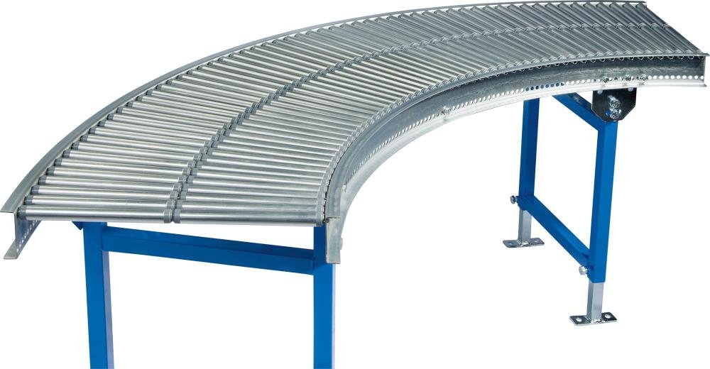 Klein-Rollenbahn B 200 mmW=45°/B=200mm/T=25mm Blume Förderanlagen