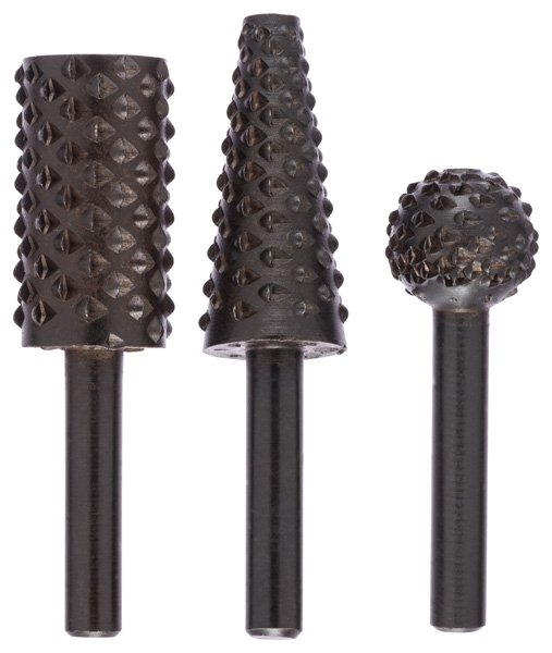 3-tlg. Freihandfräser-Set, 16 mm