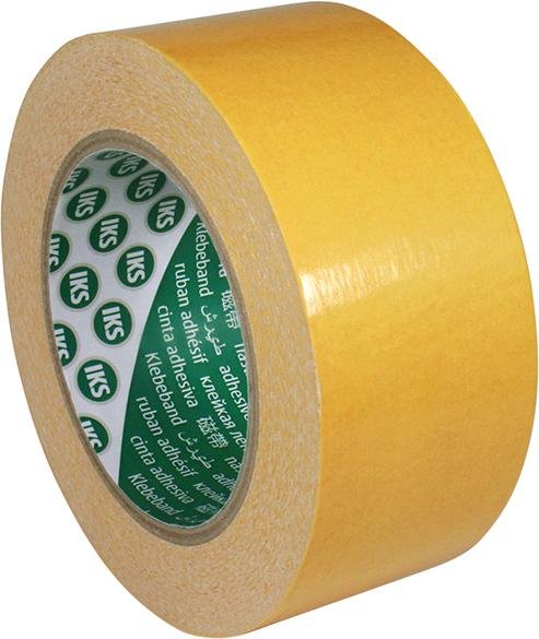 Doppelseitiges Verlegeband weiß 50mmx25m Synthesekautschuk