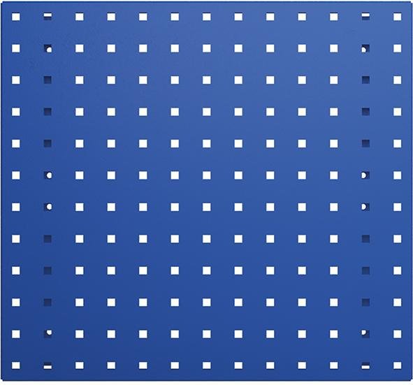 Lochplatte B495xH457 mm enzianblau RAL 5010 bott