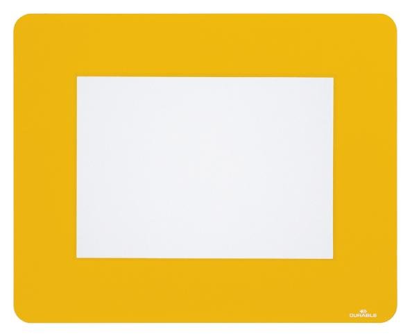 Bodenmarkierungsfenster A5 ablösbar, 10 Stück Außen: 314x252x0,4 Sichtfenster: 210x148