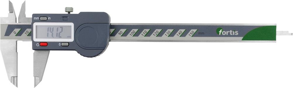 Dig.-Taschenmessch. IP54 150mm ohne Daten 1/50, 1/1000 FORTIS