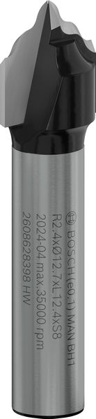 PRO Profilfräser, 8 x 12,7 x 46 mm