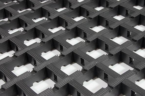 Bodenrost Standard 0.9m x lfm., schwarz COBA