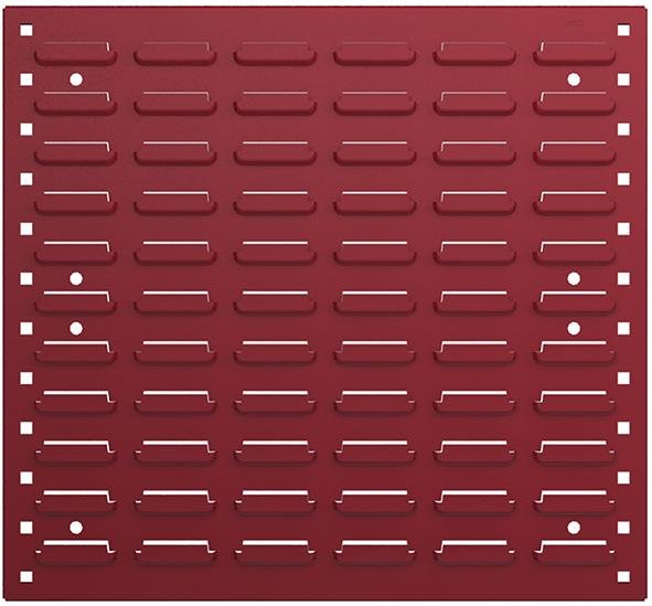 Schlitzplatte B495xH457 mm purpurrot RAL 3004 bott