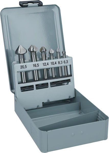 PRO Soft Metal HSS Kegelsenker Set, 6-tlg.