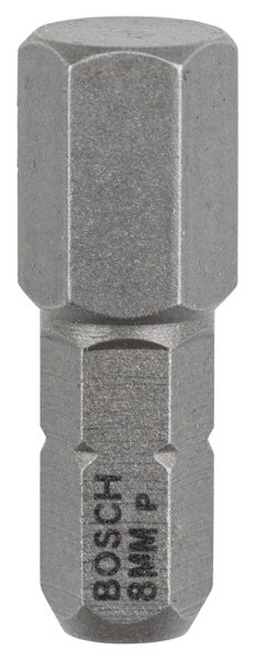 Schrauberbit Extra-Hart HEX 8, 25 mm, 3er-Pack