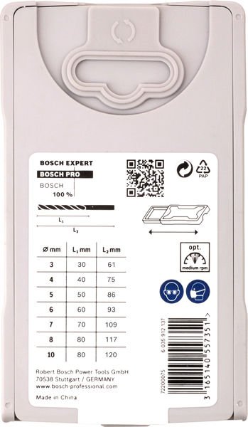 PRO Wood Holzspiralbohrer Set. 7-tlg.