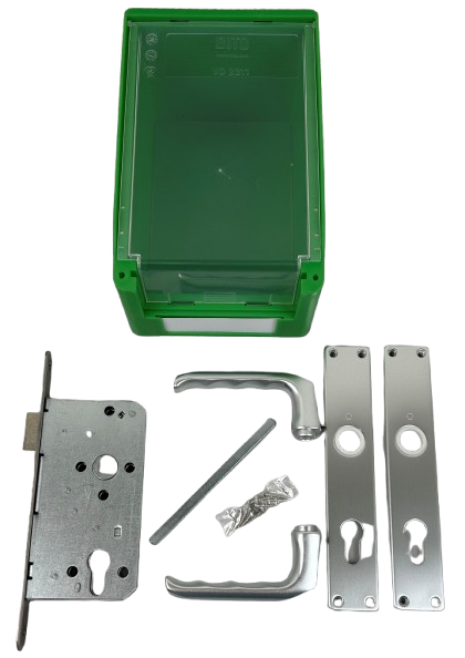 SET 3 Schlossset im Kasten DIN R