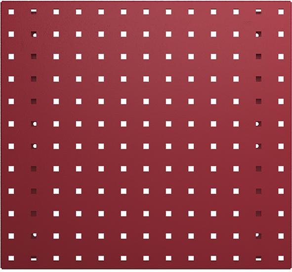 Lochplatte B991xH457 mm purpurrot RAL 3004 bott