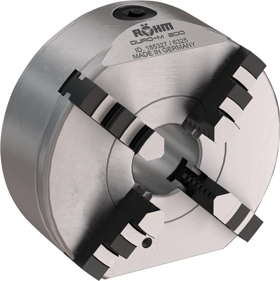 Vierbacken-Drehfutter DURO-M 100/4 DIN 6350