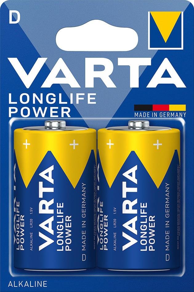 Batterie LONGLIFE VARTA Power D 2er Blister