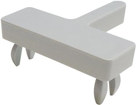 Abdeckkappe für T-Profile Kunststoff